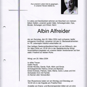 Alfreider Albin